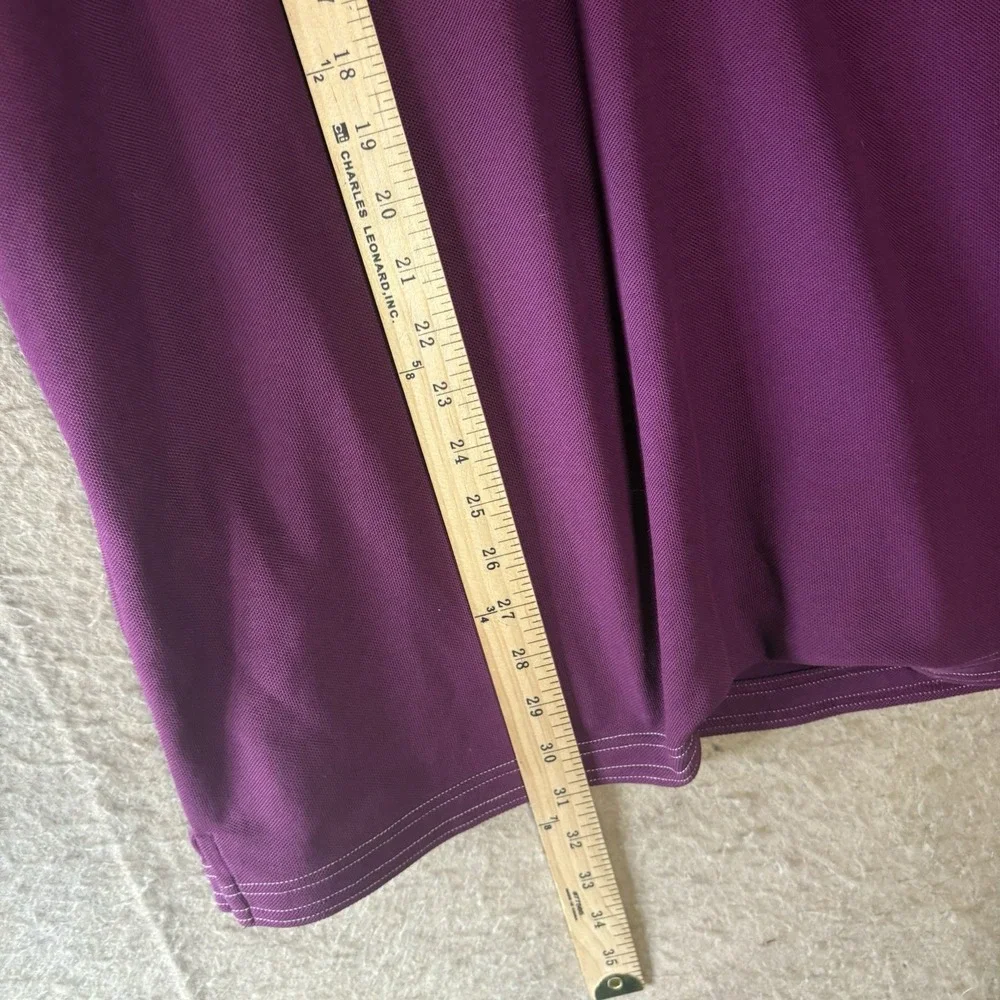 Tommy Bahama Island Zone Supima‎ Shirt Mens Sz XL Magenta Logo Long Sleeve